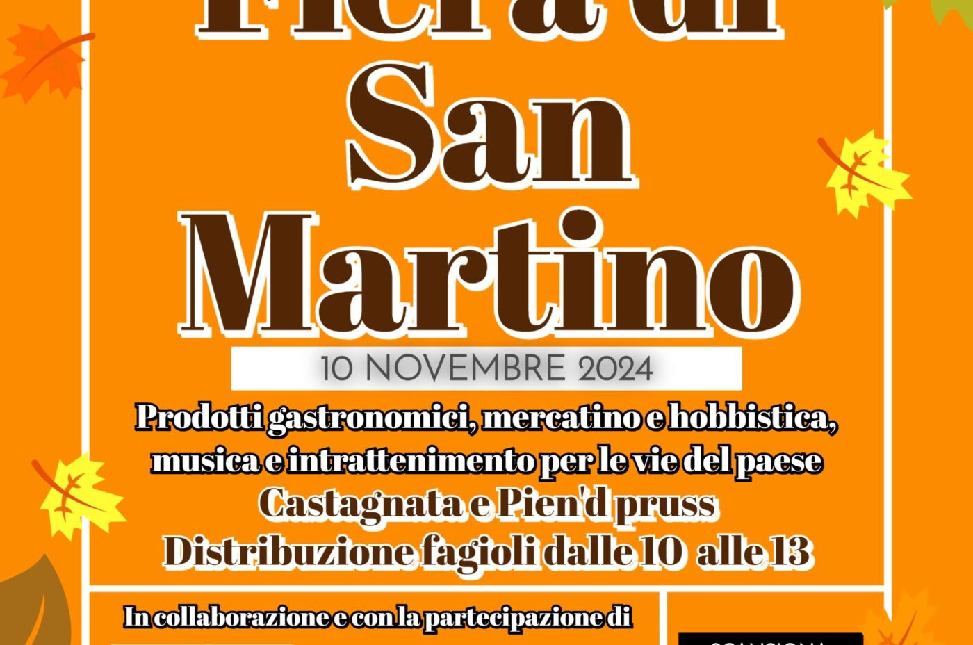 Pien ‘d pruss alla Fiera di San Martino